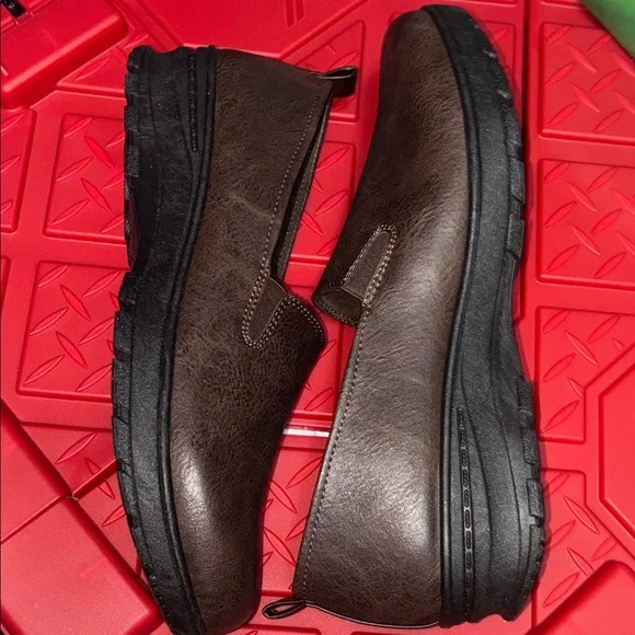 easy street Dark Brown Slip-On Loafers - Picture 2 of 10